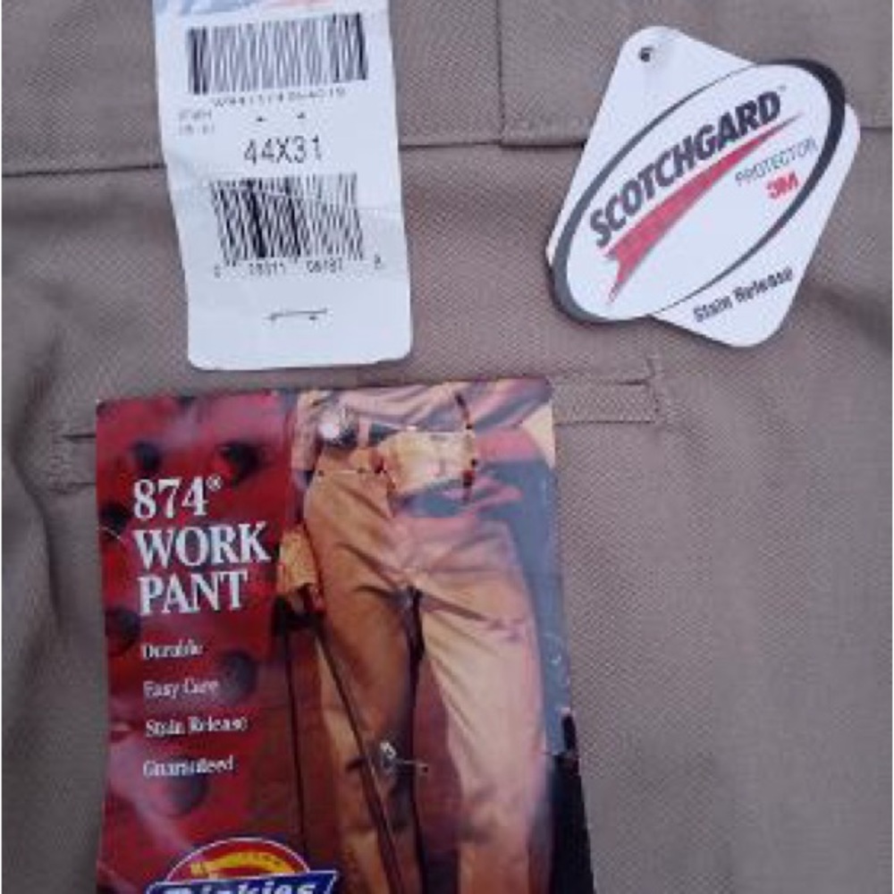 Dickies Tan Chinos Durable Workwear